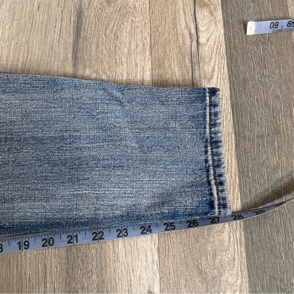 ❄️ ONE Teaspoon Awesome Baggies Tapered Rolled Cuffs Distressed Jeans - Picture 10 of 10